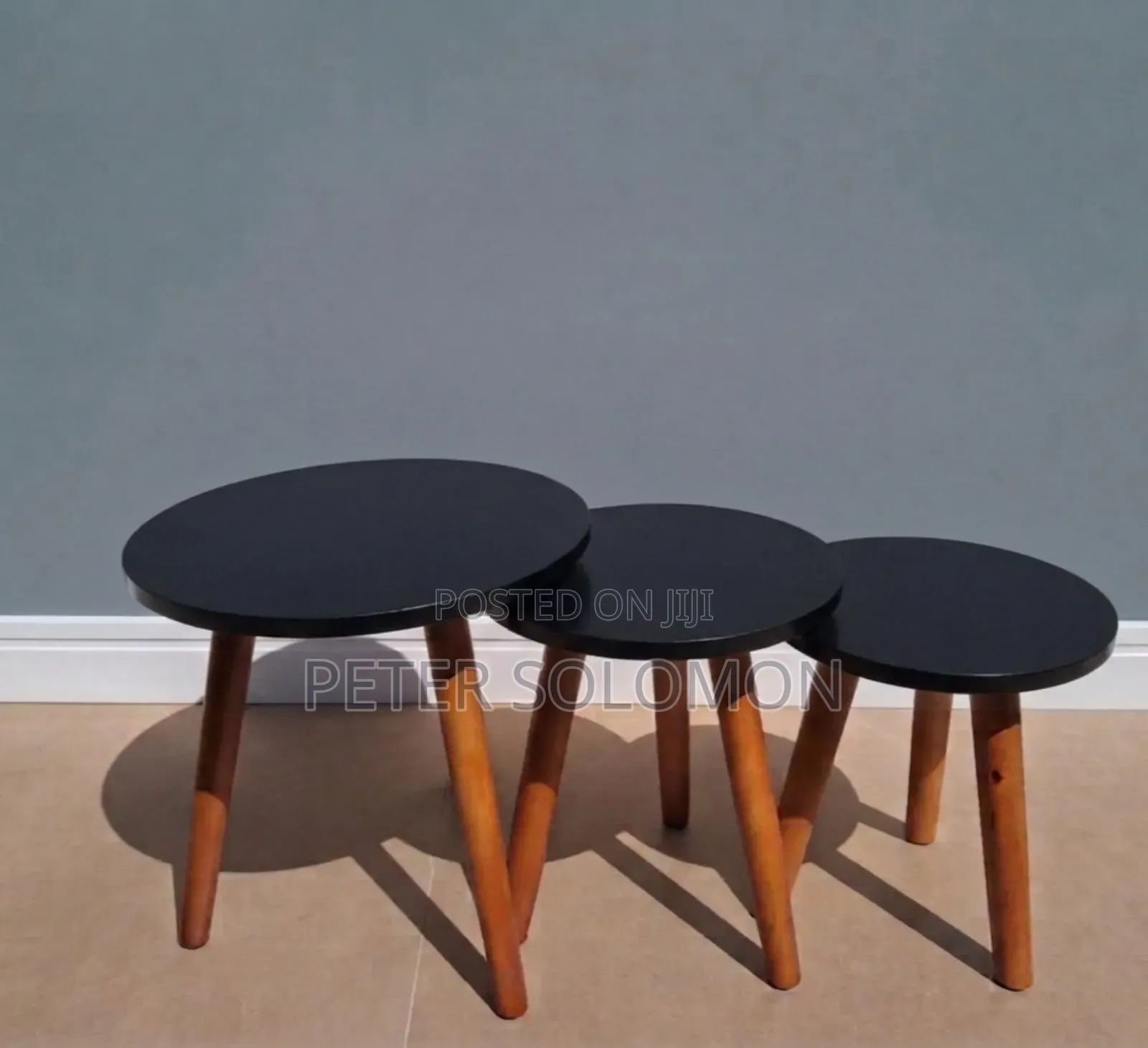 Black Table Sets (3sets)