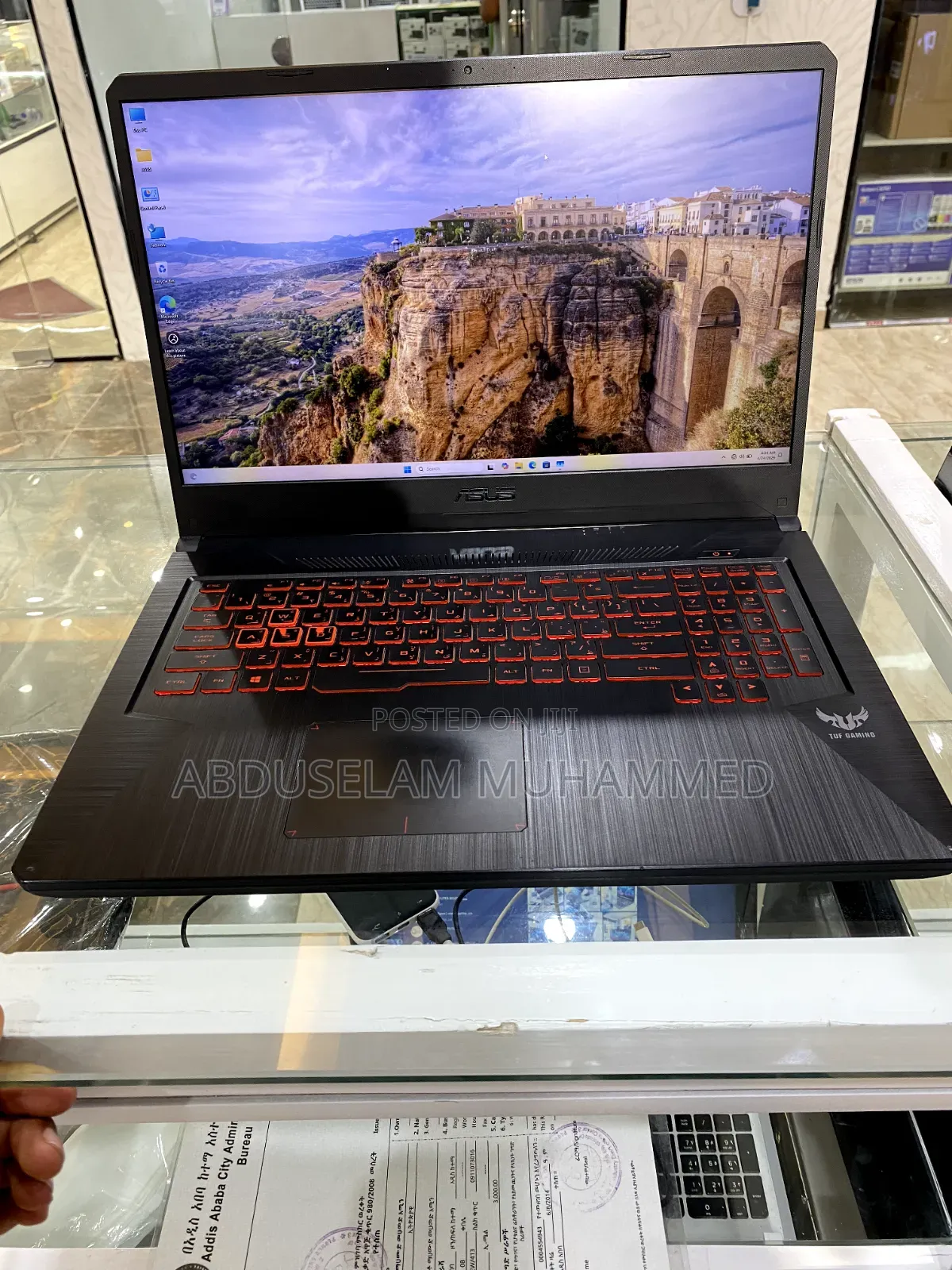 Laptop Asus TUF Gaming FX504 16GB AMD Ryzen 5 SSD 512GB