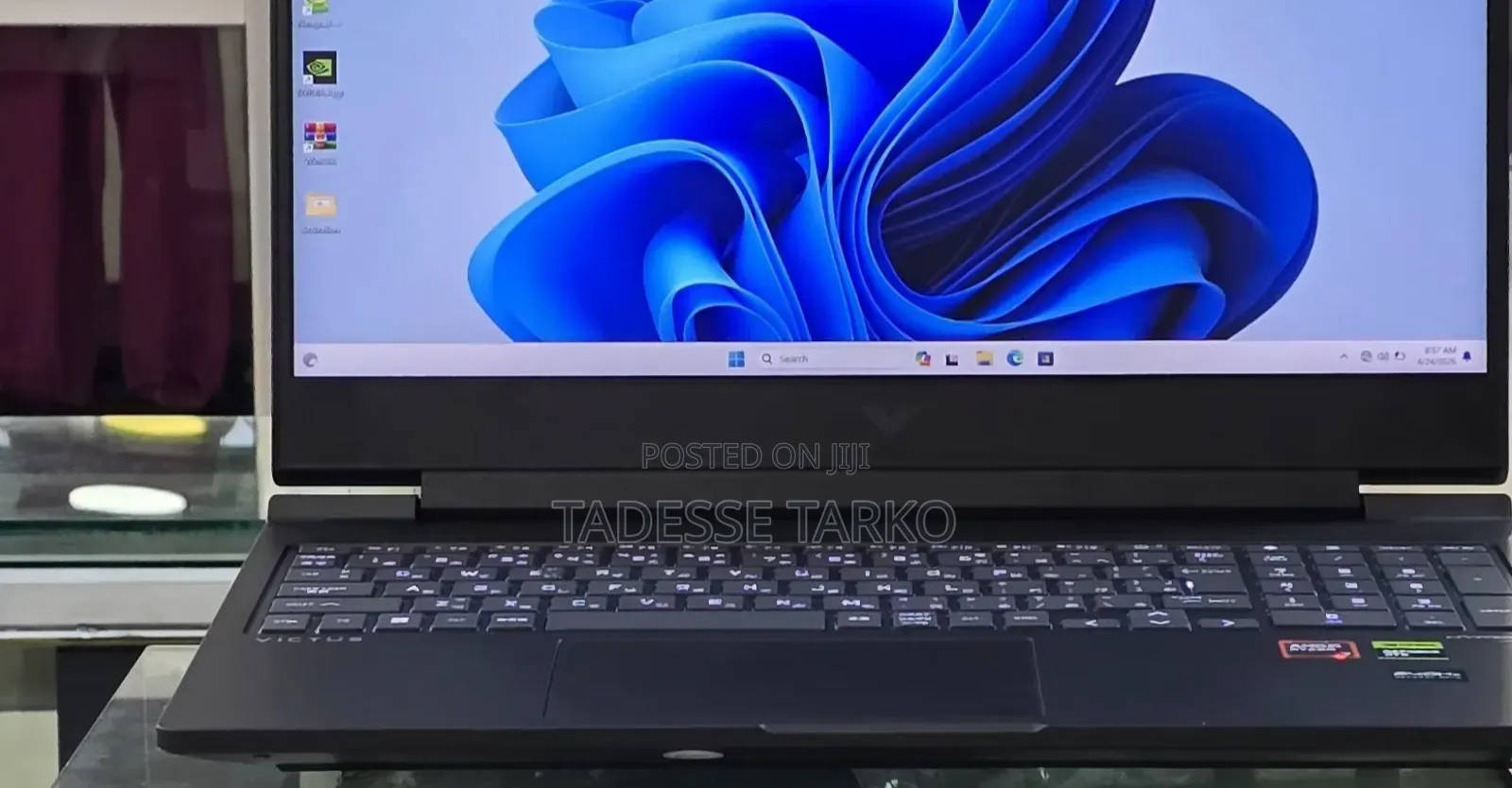 New Laptop HP Victus 16 16GB AMD Ryzen 7 SSD 1T