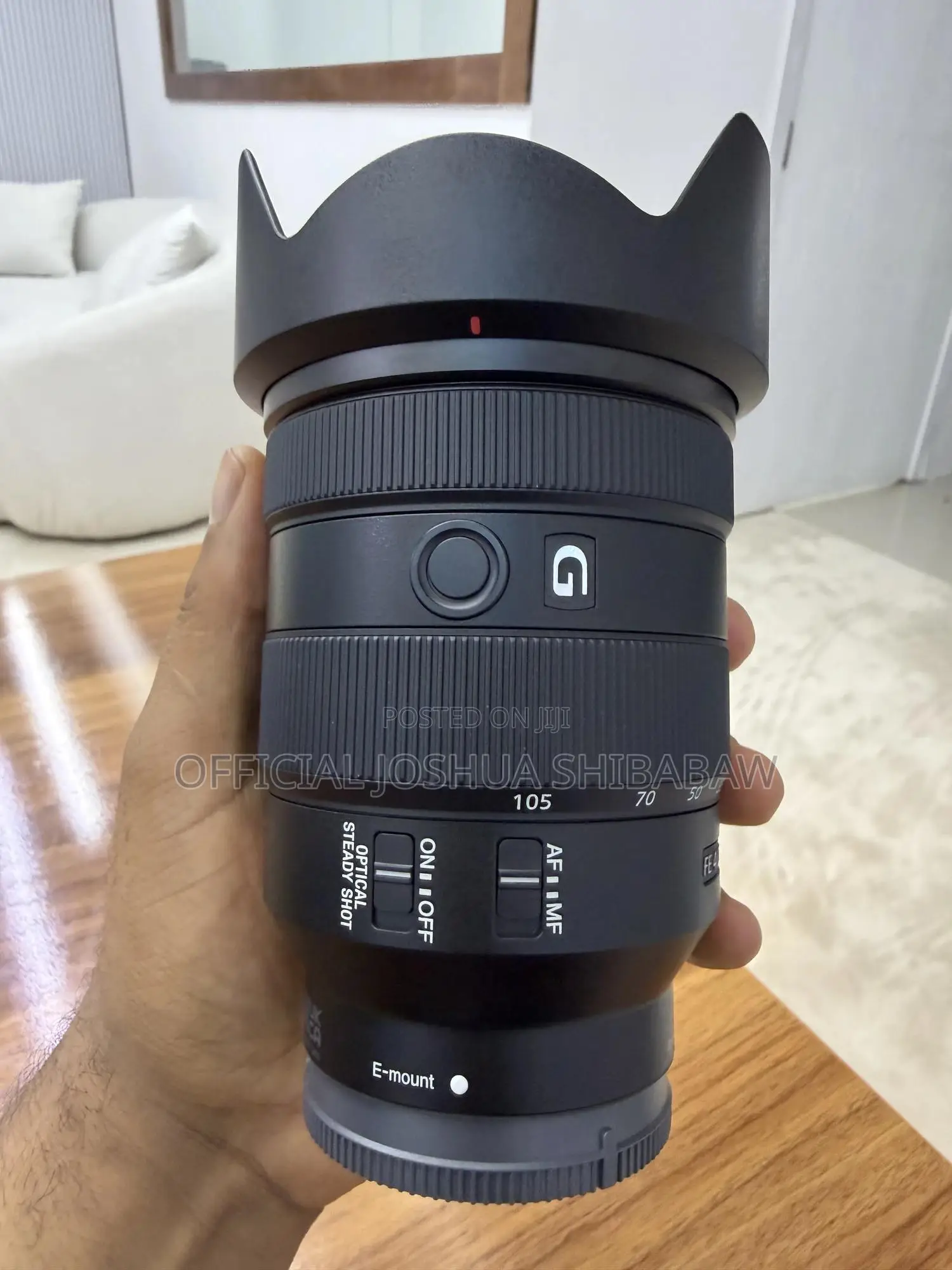 Sony Fe 24-105mm F4 G Oss Standard Zoom Lens