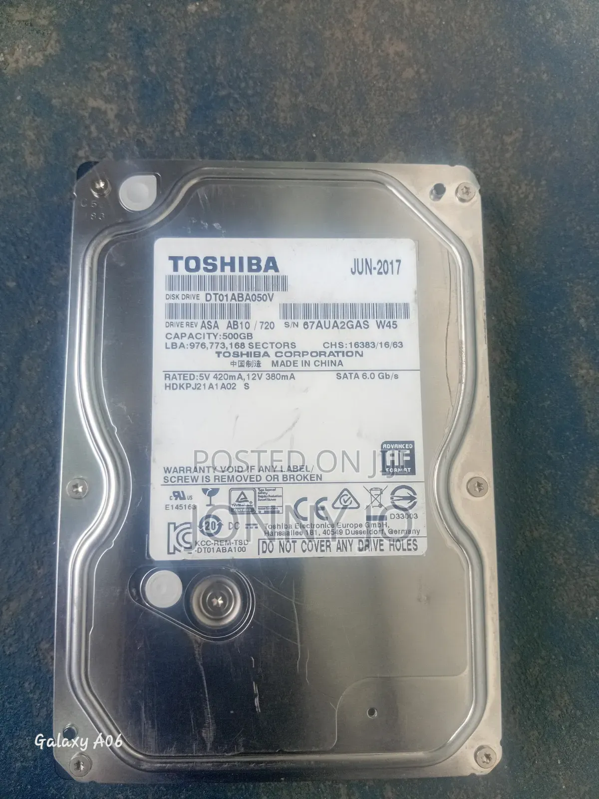 Hard Disk(500gb)