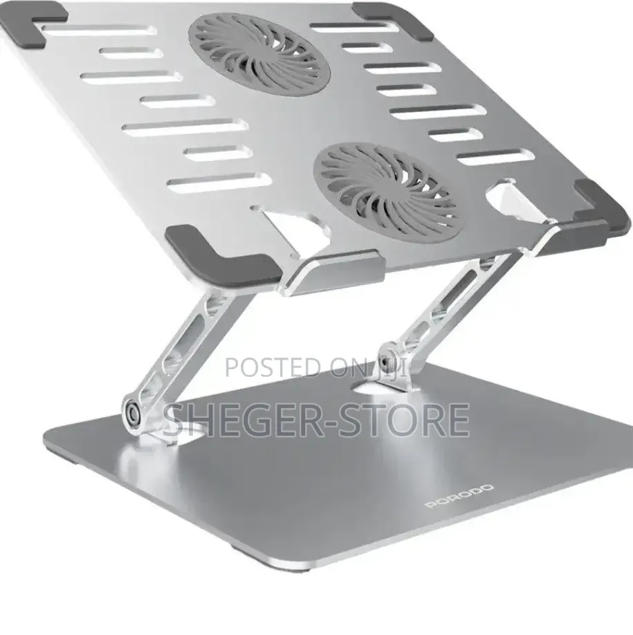 High Quality Porodo Aerodesk Cooling Laptop Stand Pro
