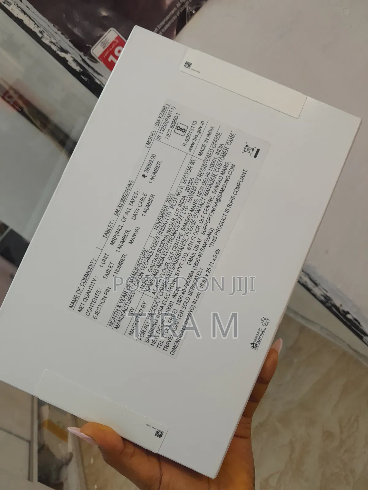 New Samsung Galaxy Tab A11+ 256 GB Black