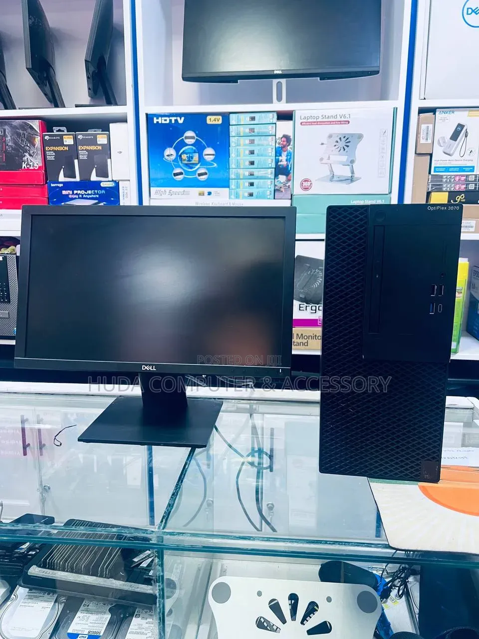 New Desktop Computer Dell Optiplex 3040 4GB Intel Core i5 HDD 500GB