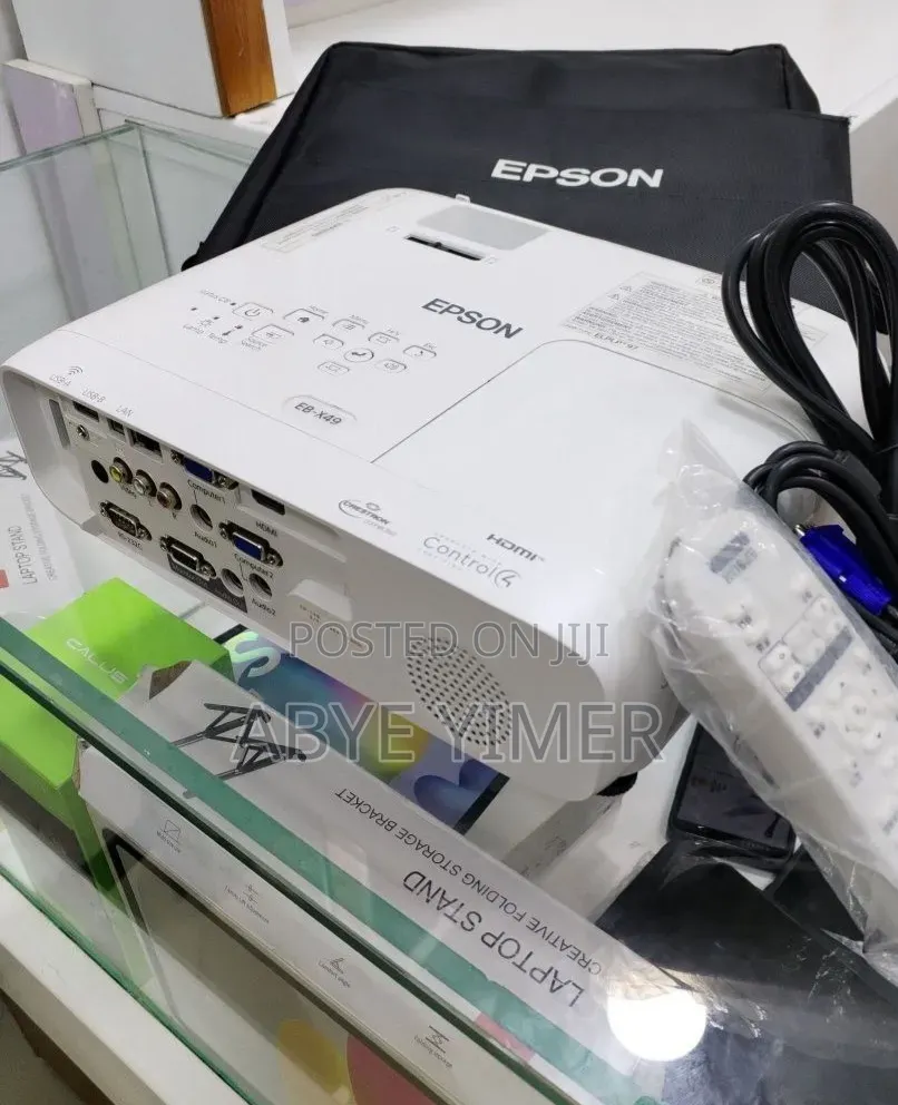Brand New Epson Projector Model Name: Eb -X49 With Bag3