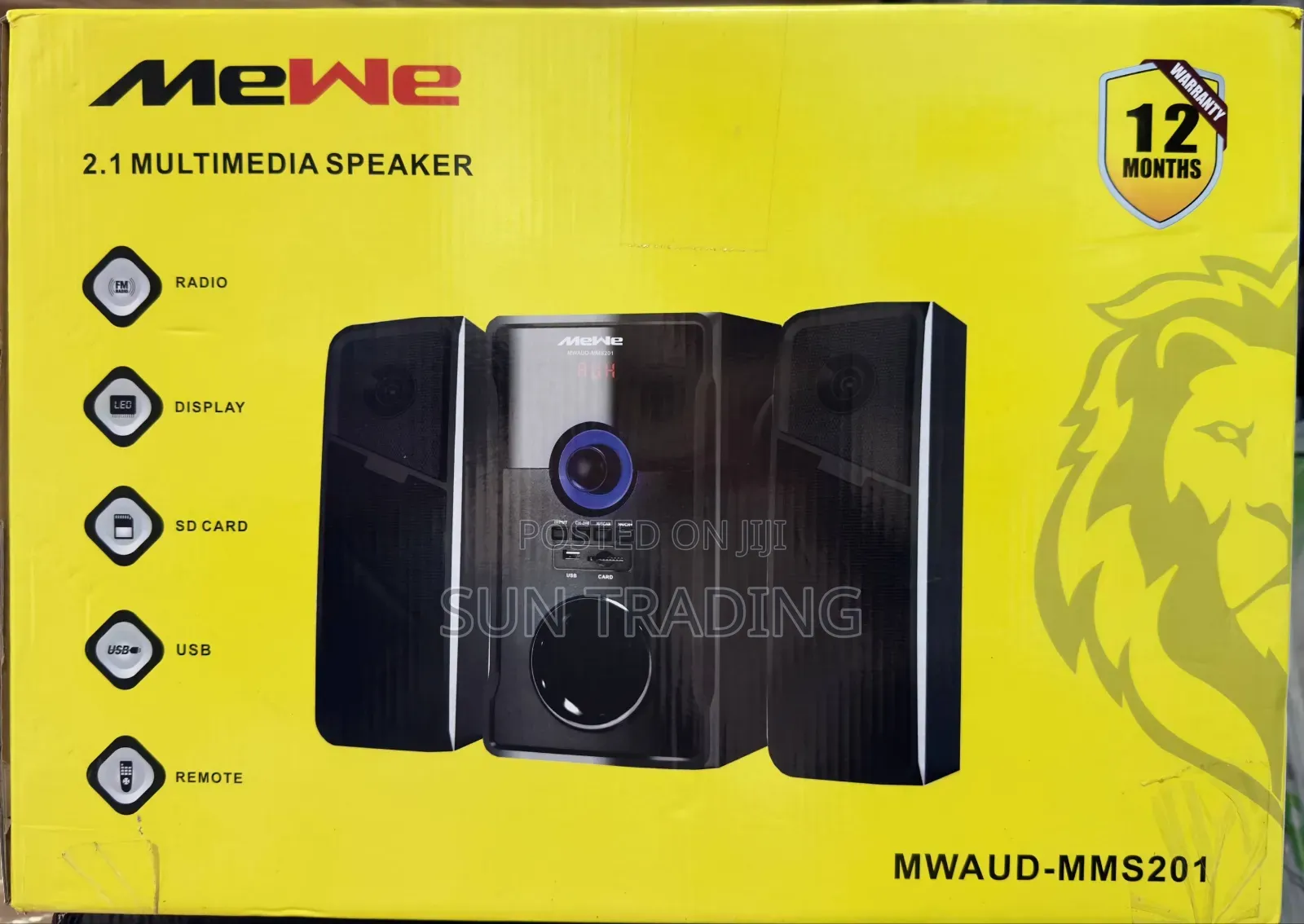 Mewe 2.1 Multimedia Speaker - 201