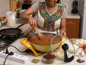 High Quality Electric Cooking Pot የኤሌክትሪክ ድስት