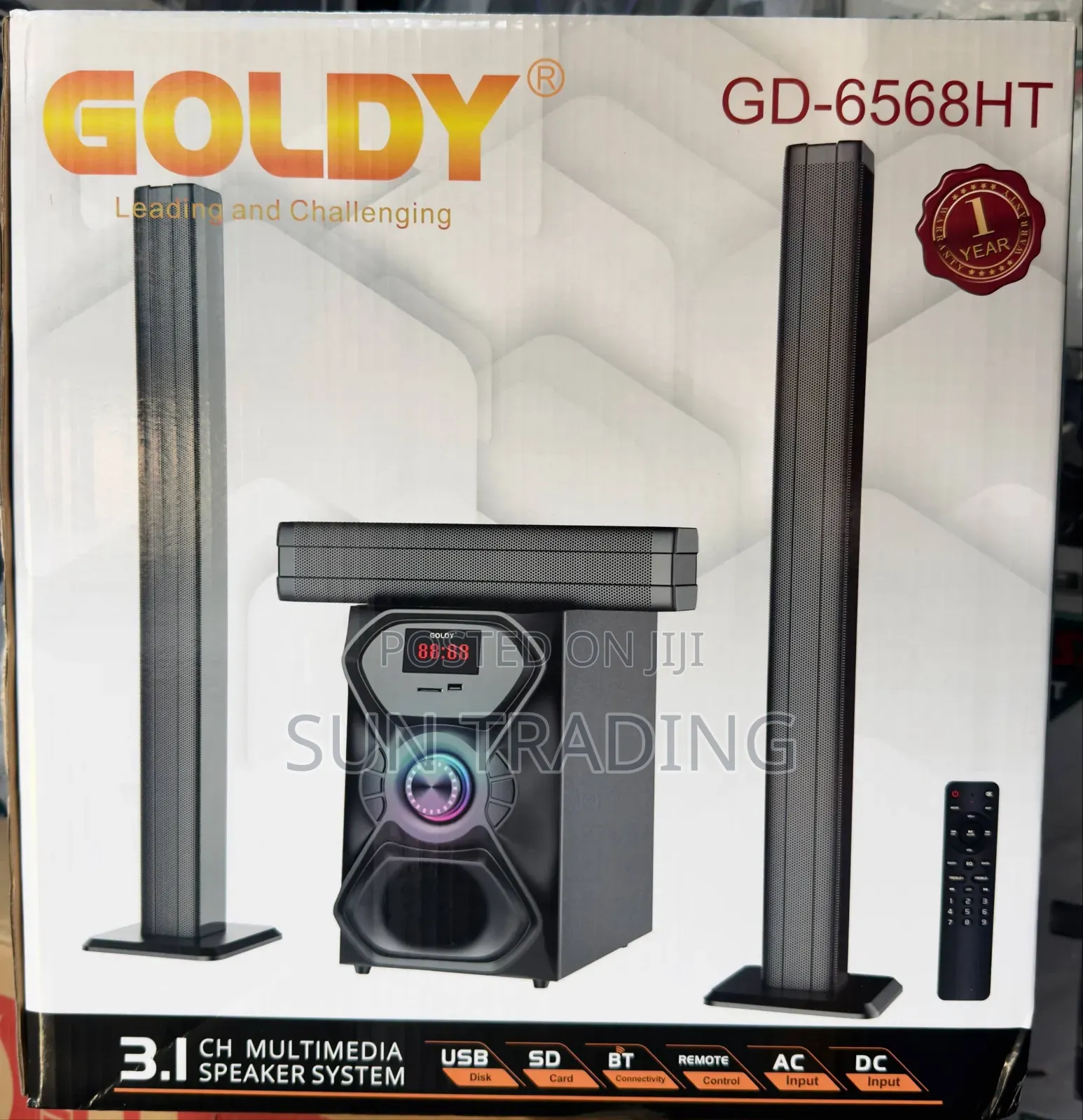Goldy 3.1ch Home Theater Multimedia Speaker | 6569 Ht