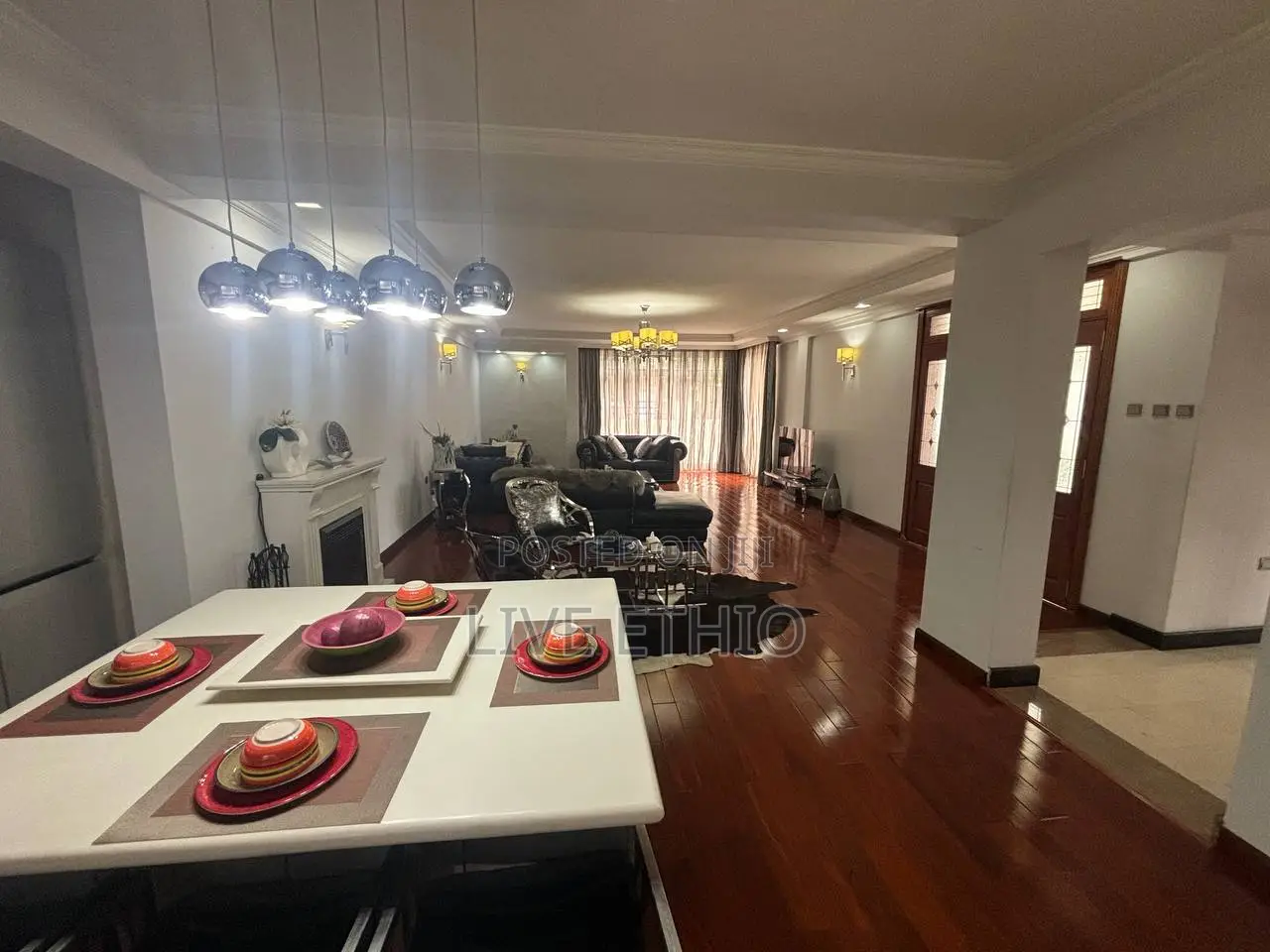 Furnished 4bdrm House in Kirkos for rent