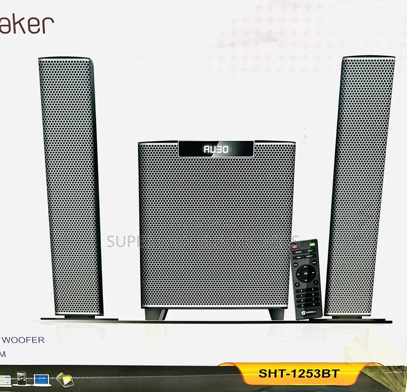 Sayona 2.1ch Multimedia Speaker System