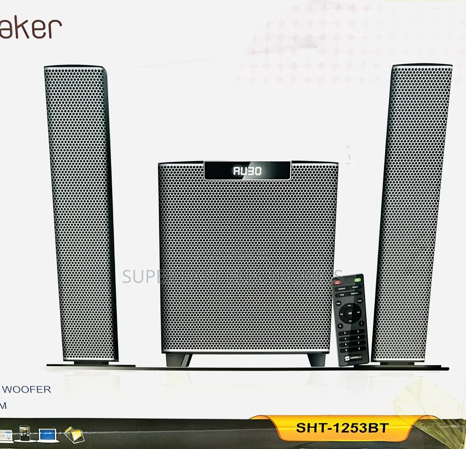 Sayona 2.1ch Multimedia Speaker System