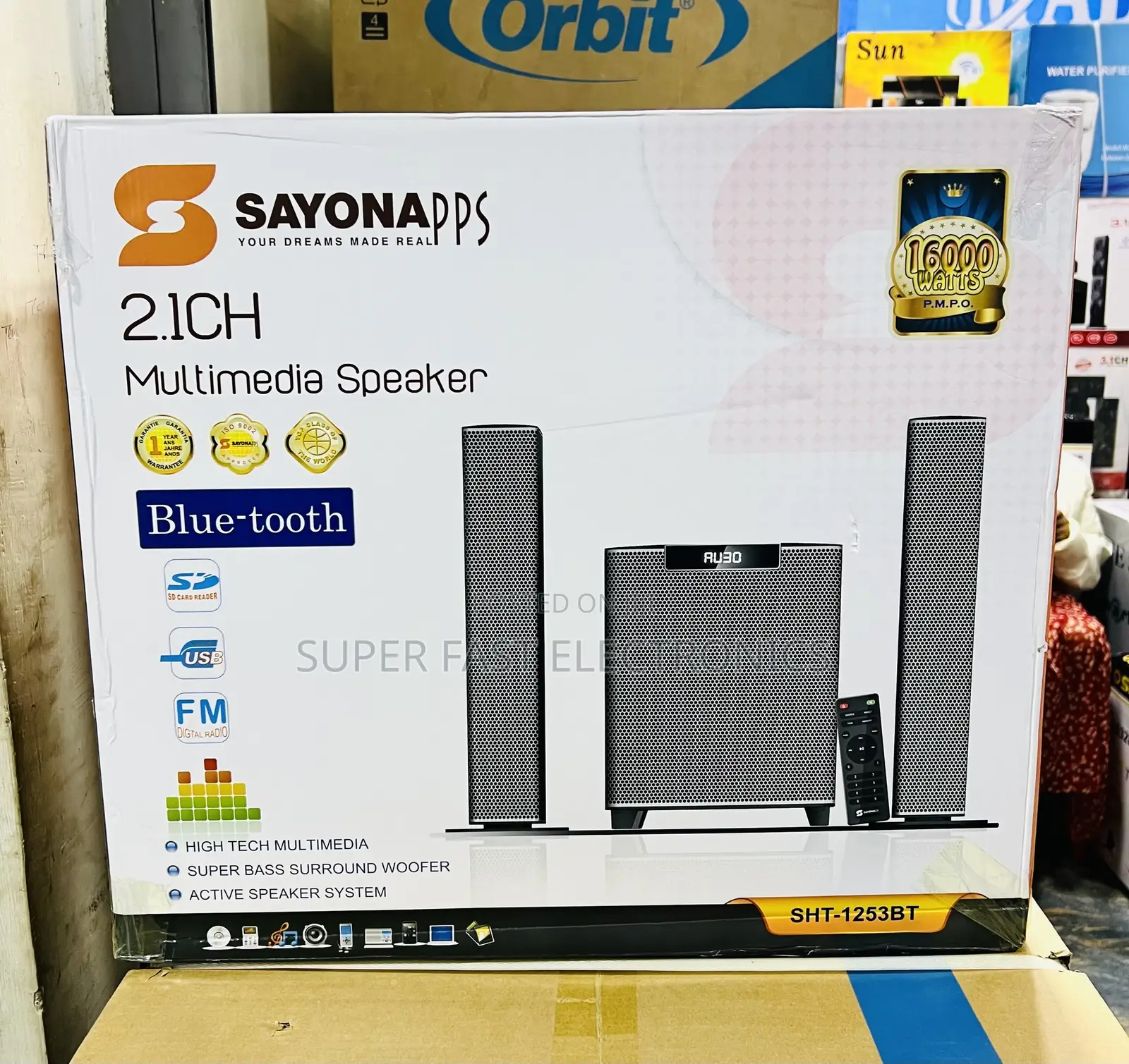 Sayona Apss Multimedia Speaker 2.1ch
