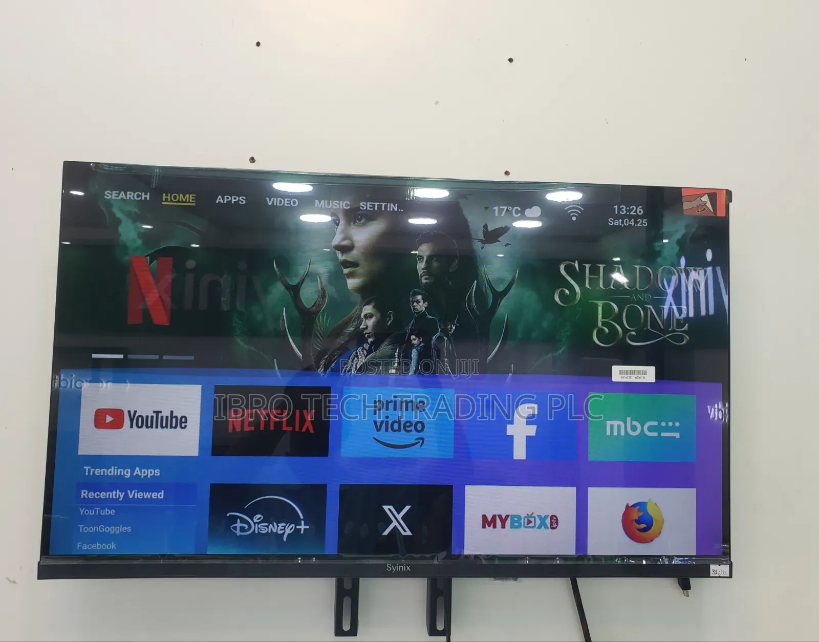Syinix 32 Inch Tv