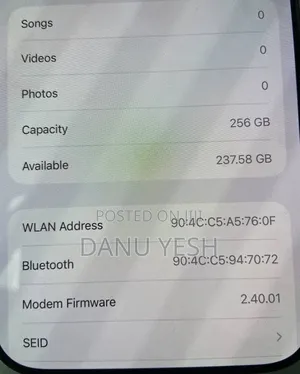 New Apple iPhone 16 Pro Max 256 GB Silver