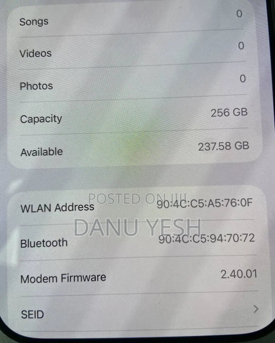 New Apple iPhone 16 Pro Max 256 GB Silver