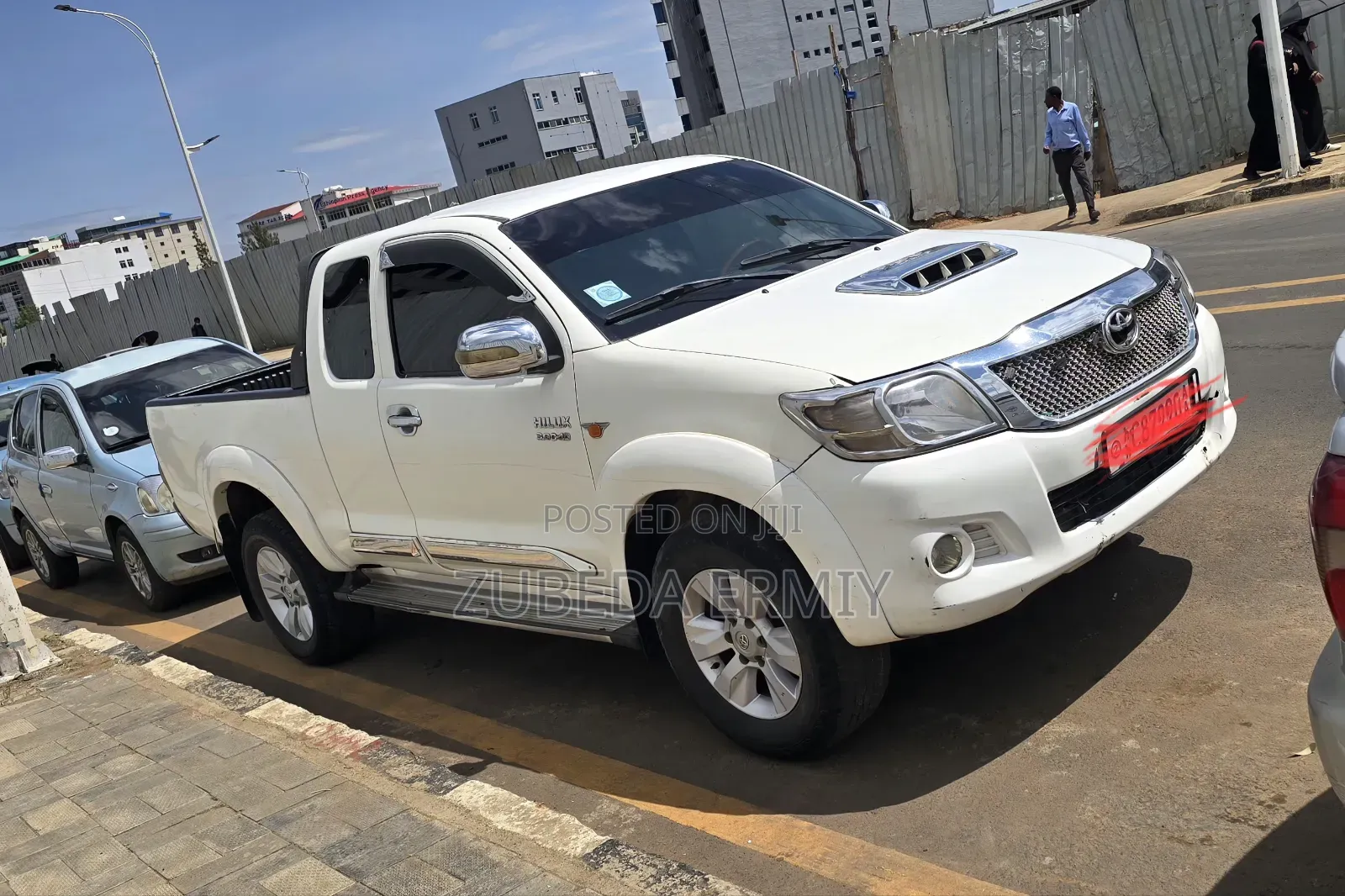 Toyota Hilux 2.5 D-4D Extra Cab 2008 White