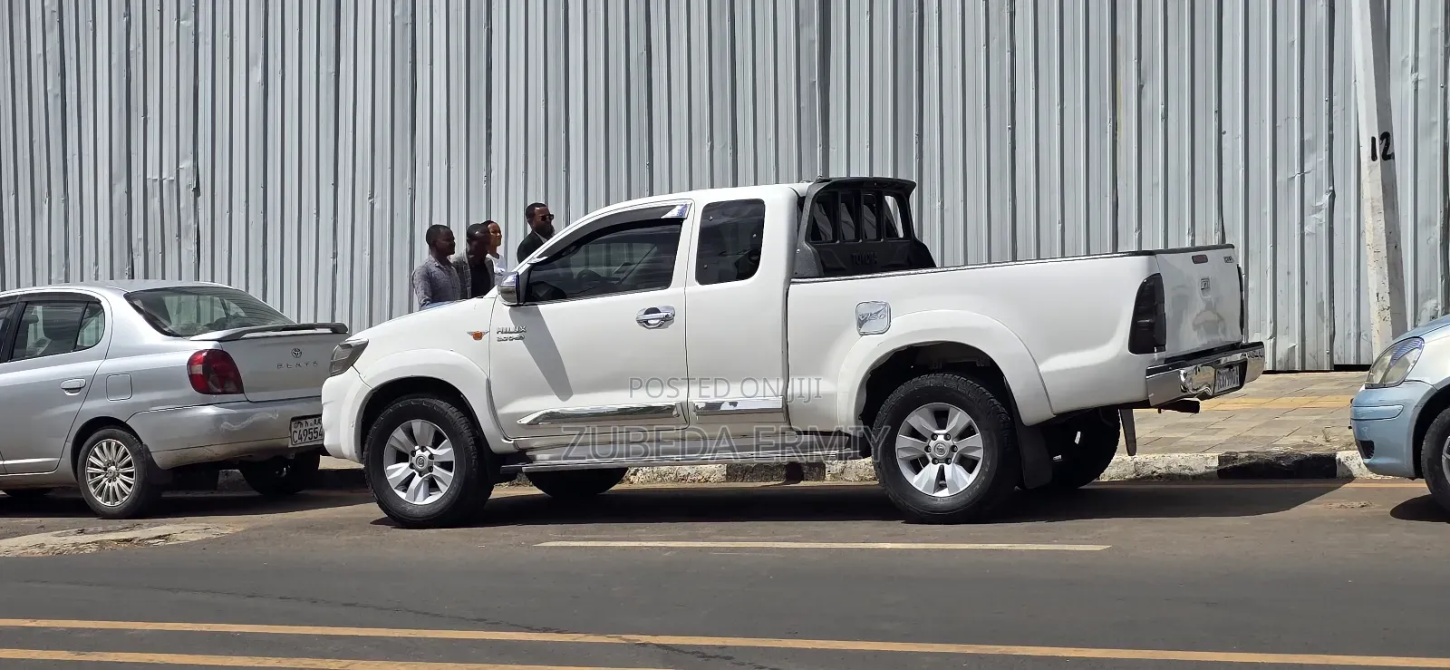 Toyota Hilux 2.5 D-4D Extra Cab 2008 White