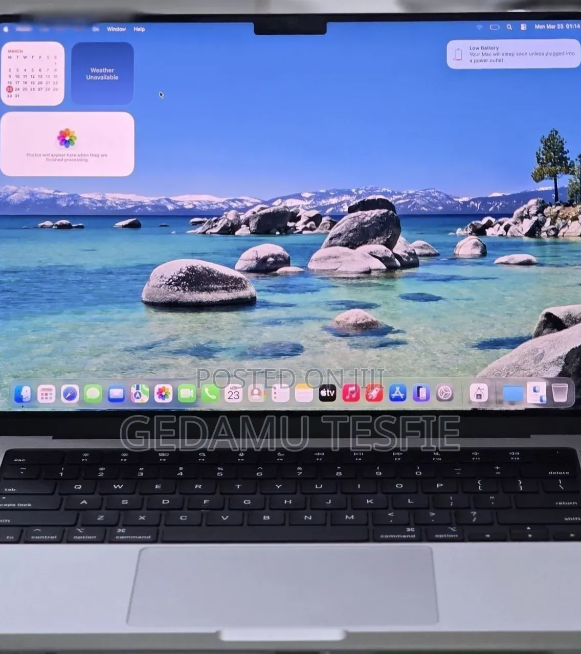 New Laptop Apple MacBook 16GB SSD 512GB