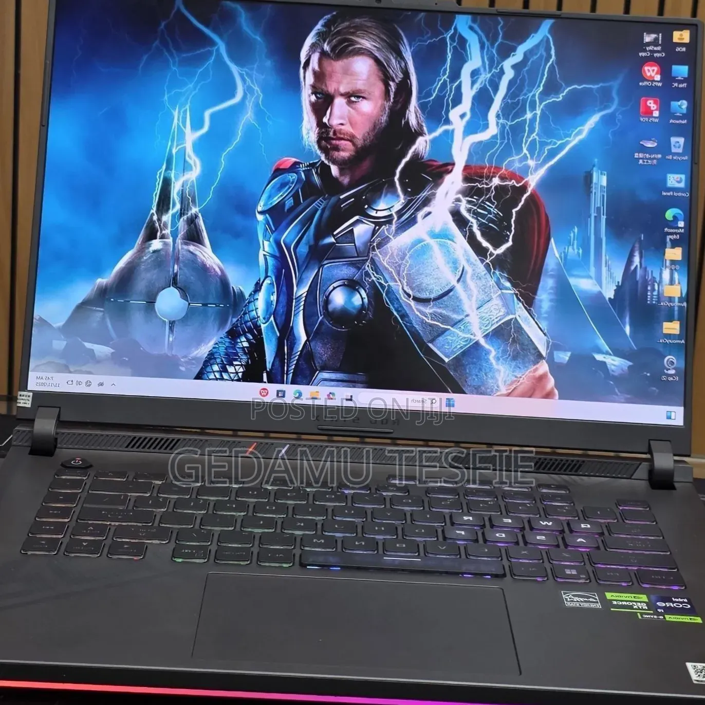 New Laptop Asus 16GB Intel Core i9 SSD 1T