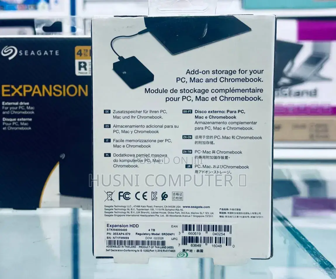 4tb Seagate External HDD