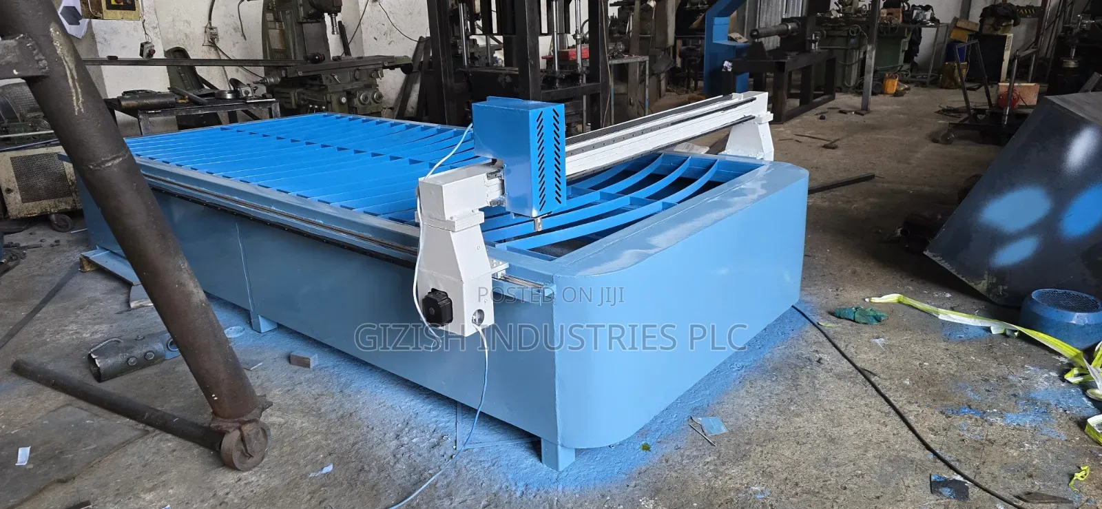 CNC Plasma Machine (የላሜራ መቁረጫ ሲኤንሲ)
