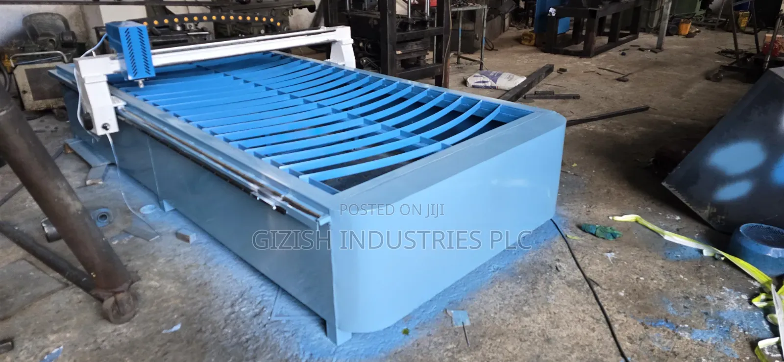 CNC Plasma Machine (የላሜራ መቁረጫ ሲኤንሲ)