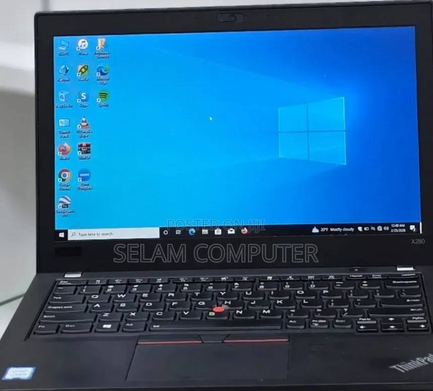 New Laptop Lenovo ThinkPad X280 8GB Intel Core i5 SSD 256GB