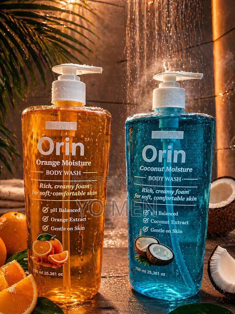 Body Wash,Shampoo and Conditioner