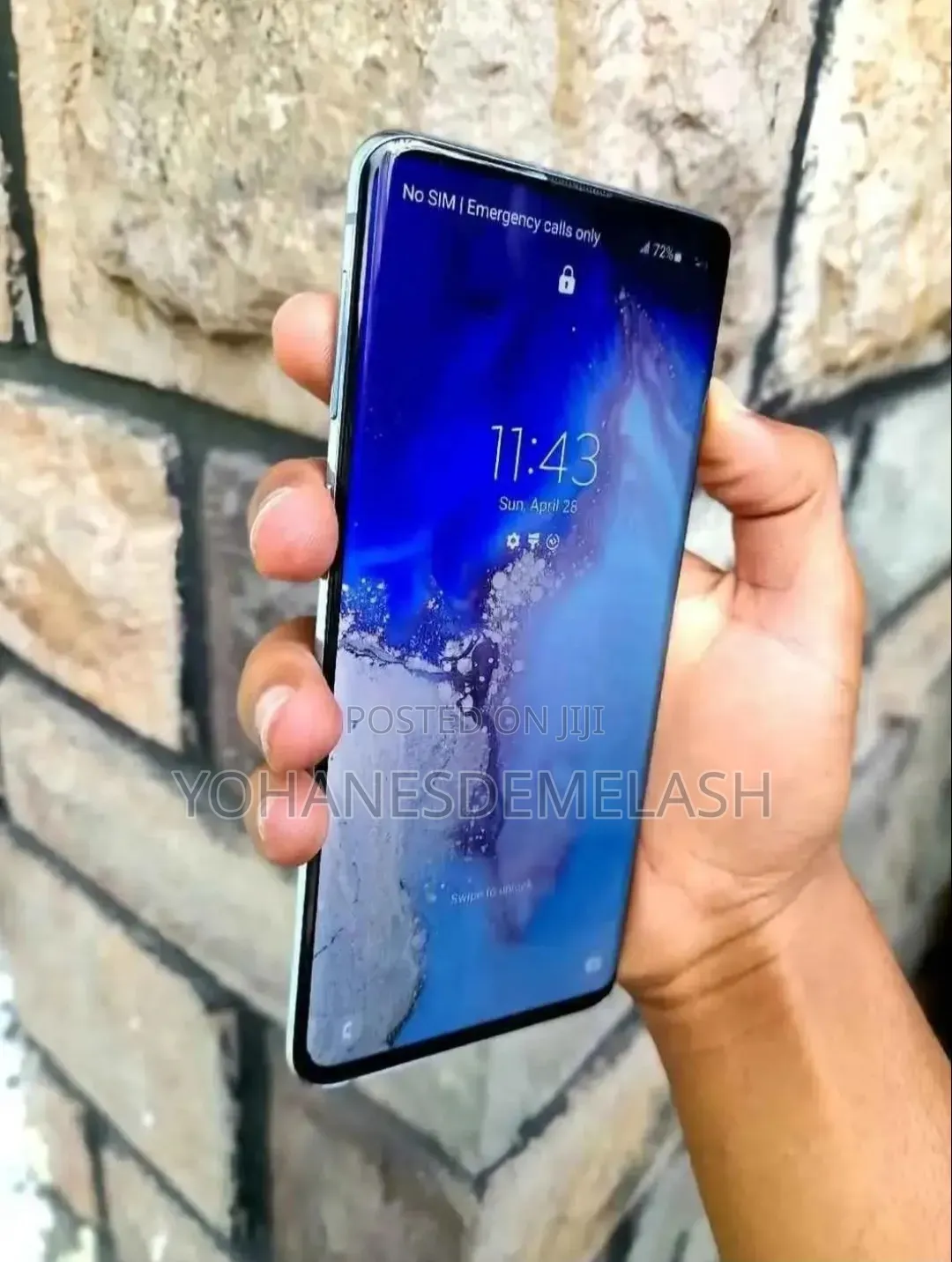 New Samsung Galaxy S10 128 GB Blue