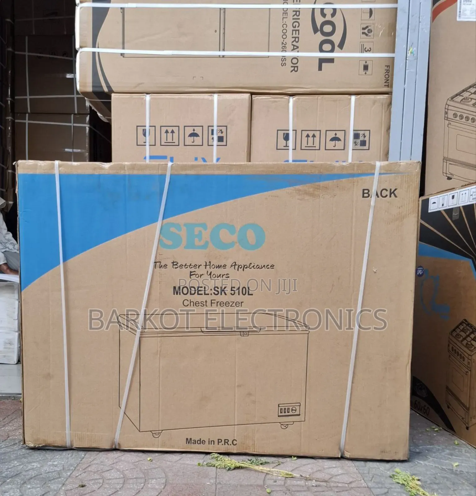 Seco Chest Freezer Model Sk -510l Qulity Dip Fereg New