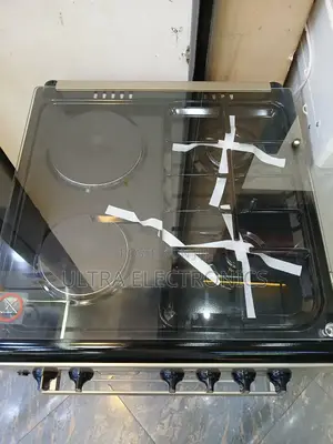 Fiesta 60x60 Freestanding Cooker. Gas Burners and Electric Hotplates.