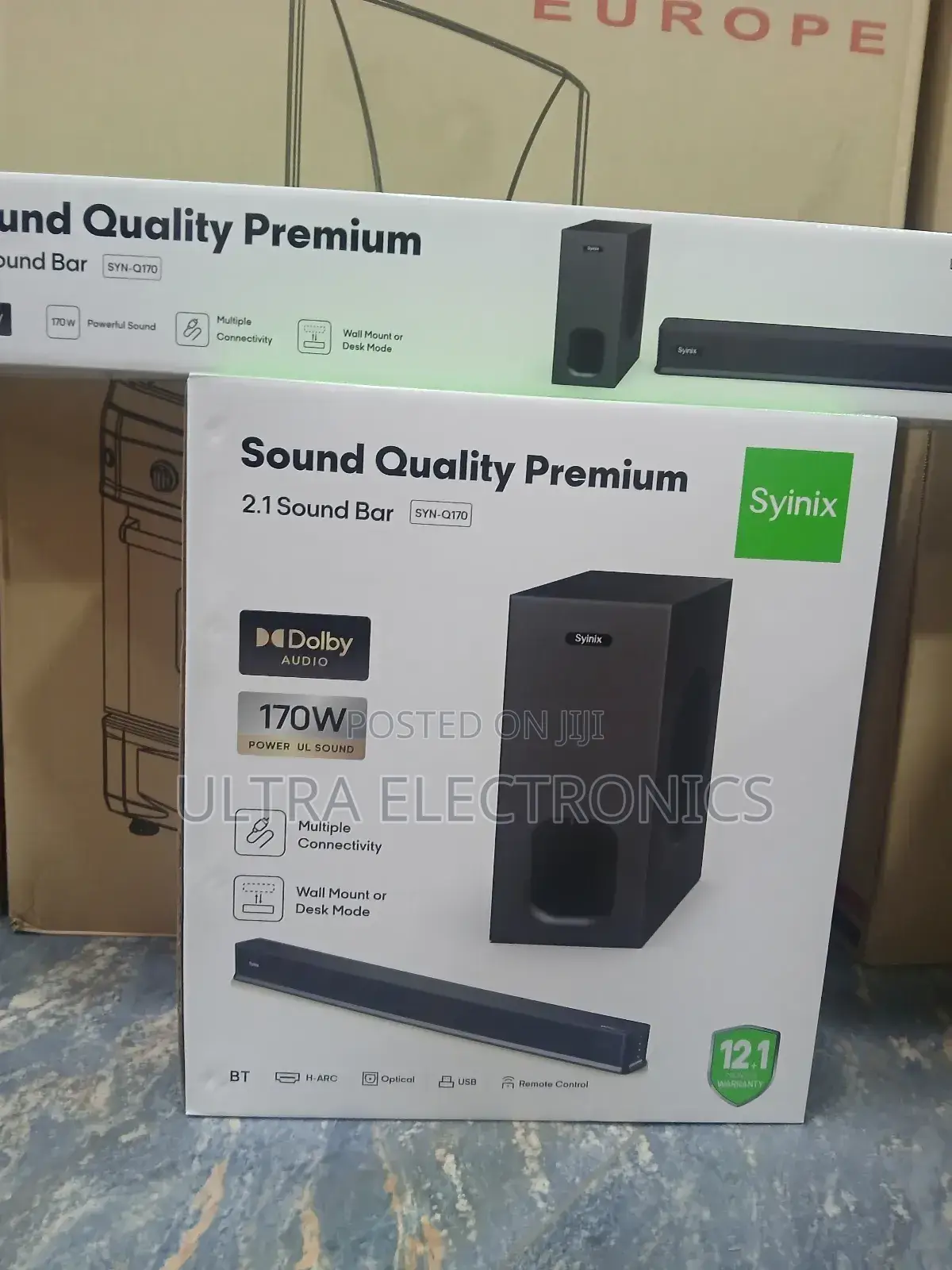 Model Syn-Q170. Audio Power: Delivers 170w of Powerful Sound With
