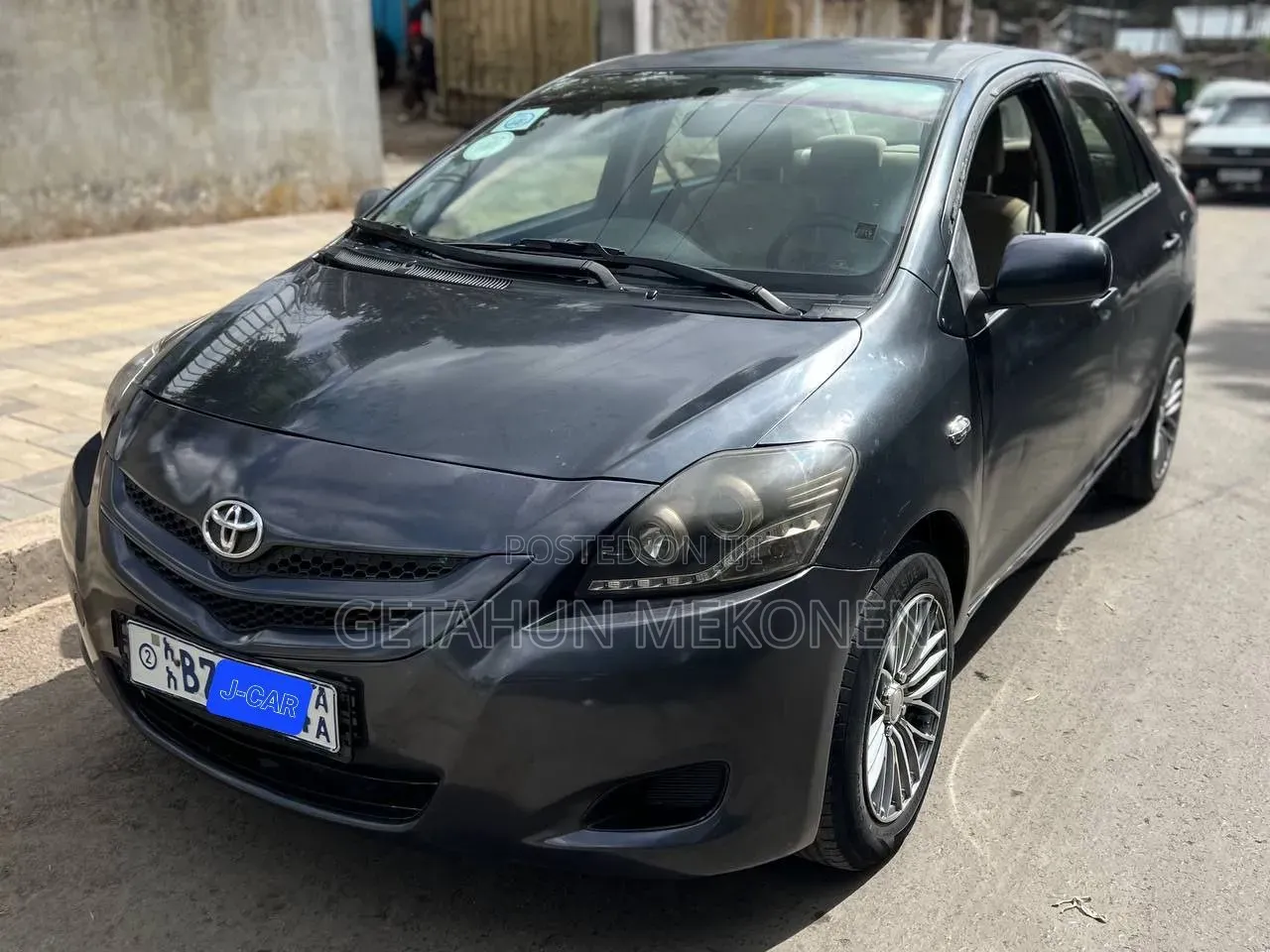 Toyota Belta 2008 Black