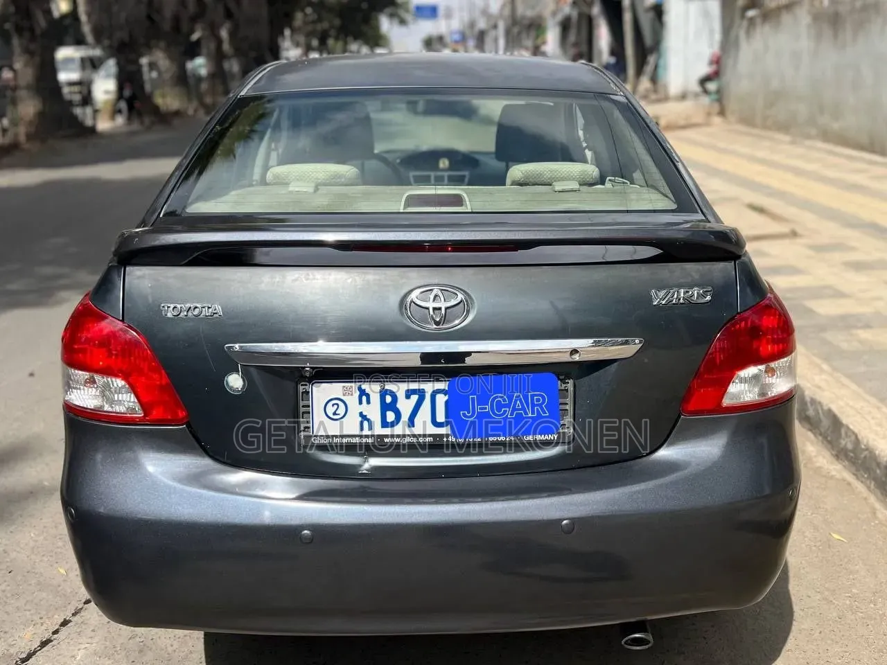 Toyota Belta 2008 Black