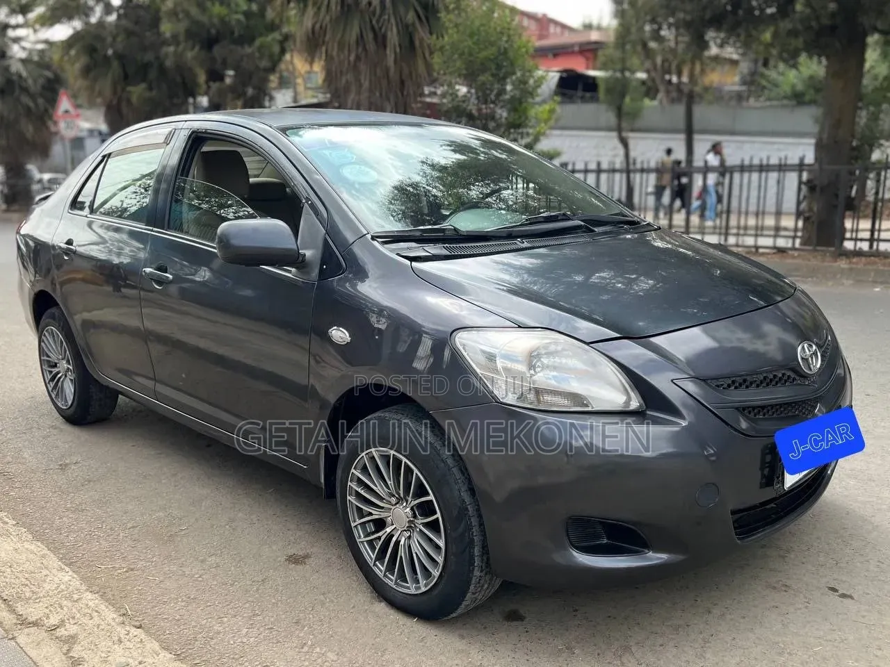 Toyota Belta 2008 Black