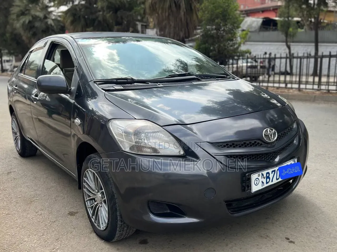 Toyota Belta 2008 Black