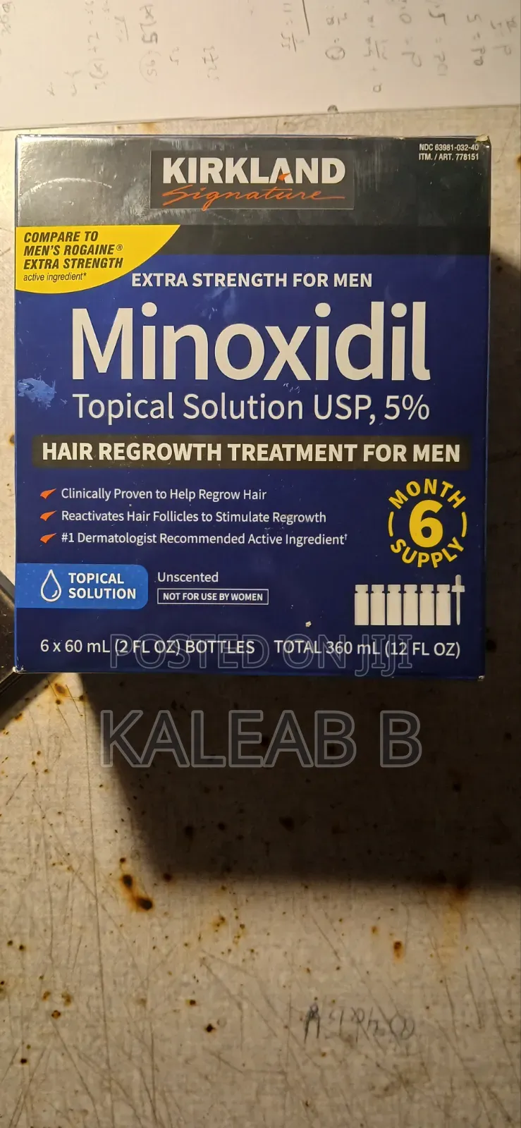 Minoxildil 5%