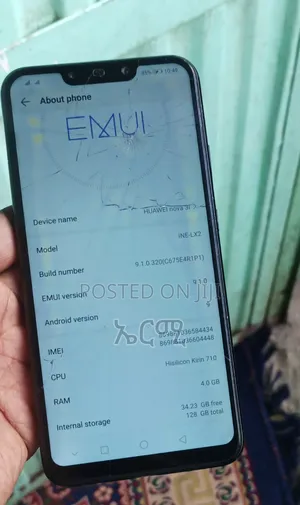 Huawei Nova 3i 128 GB Black