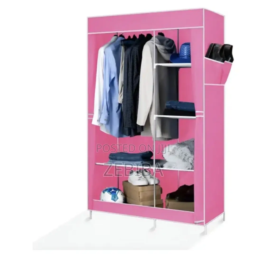 Clothes Rail With Protective Cover