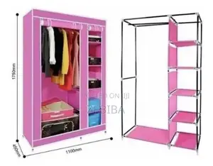 Clothes Rail With Protective Cover
