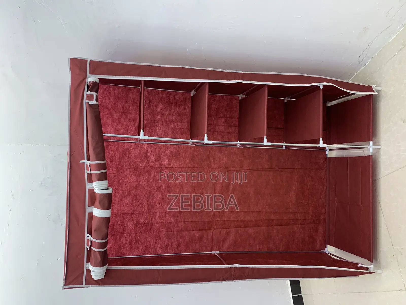 Clothes Rail With Protective Cover