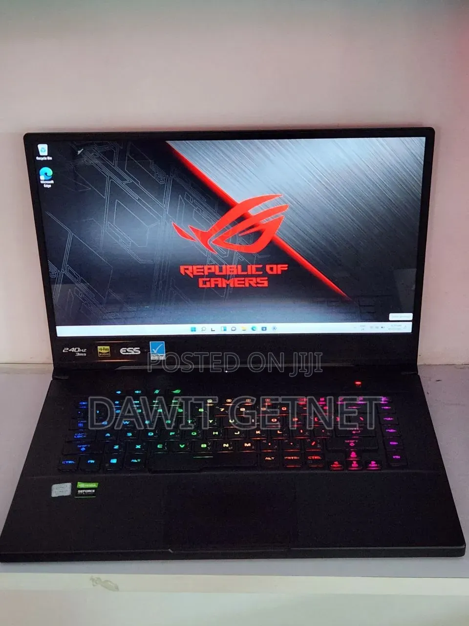 New Laptop Asus ROG Zephyrus G15 16GB Intel Core i7 SSD 512GB