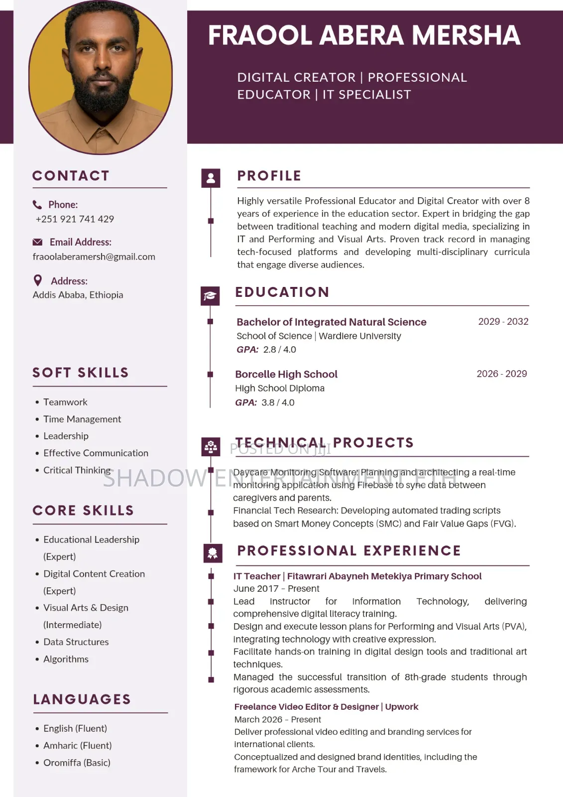 Digital Creator | Professional Educator | Video Editor