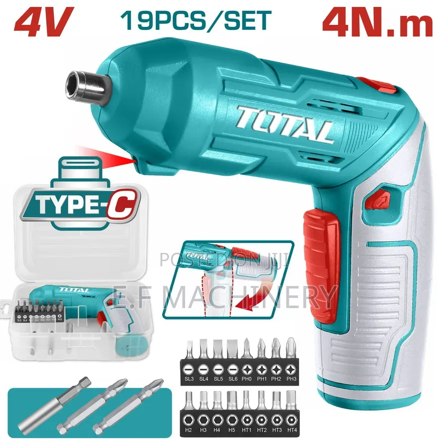 Screwdriver 4v Battery