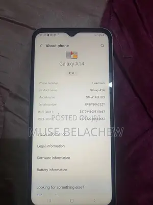 New Samsung Galaxy A14 5G 128 GB Blue