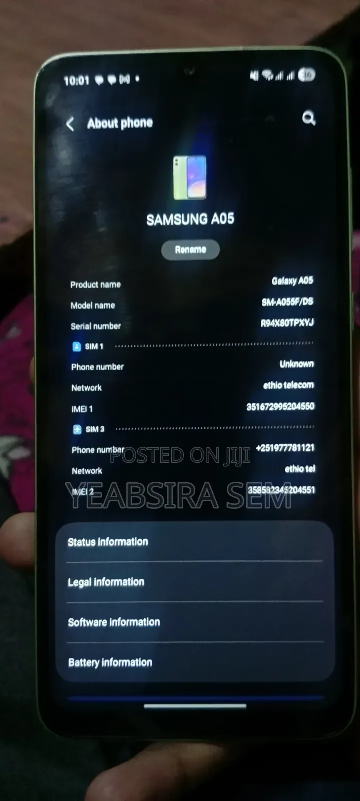 Samsung Galaxy A05 64 GB Green
