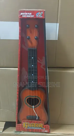 New Classic Toys First Melodies Toy Guitar in Red