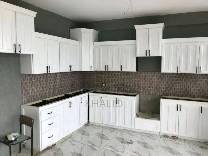 Kitchen Cabinet Uv ->15,500 Birr በ ካሬ Laminate -> 12,000 በ ካሬ