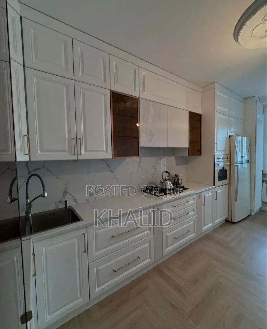 Kitchen Cabinet Uv ->15,500 Birr በ ካሬ Laminate -> 12,000 በ ካሬ