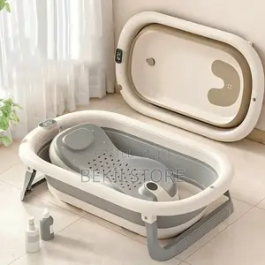 የህፃናት መታጠቢያ ገንዳ Children Folding Bath Tub